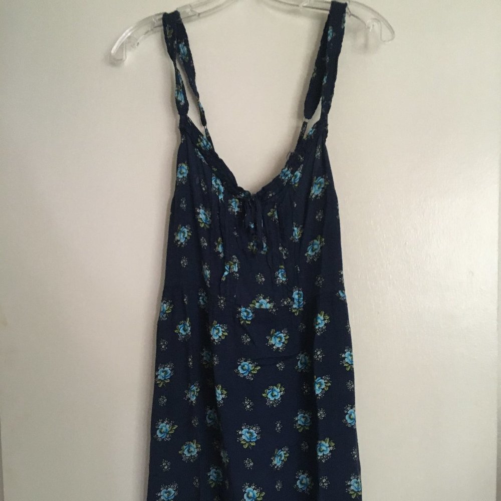 Blue Floral Sun Dress